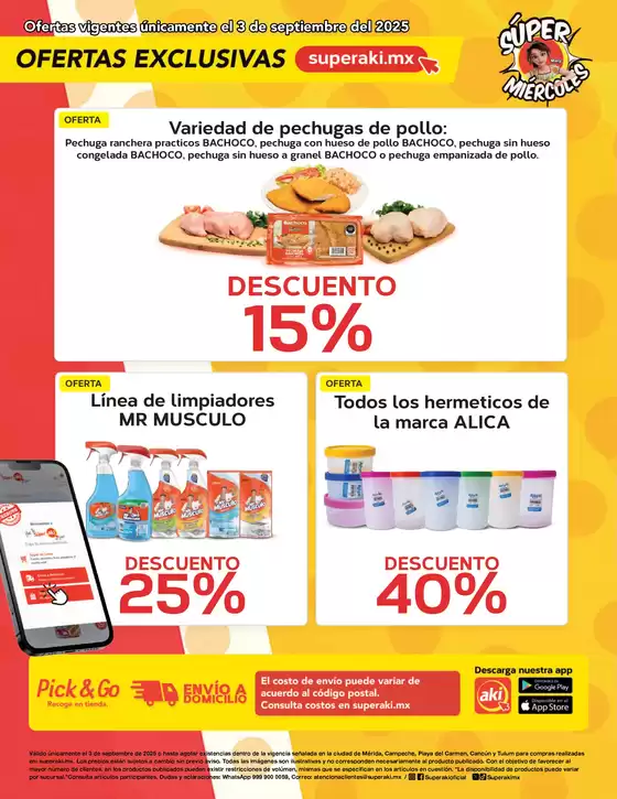 Catálogo Aki Gran Mayoreo en San Francisco de Campeche | ecommerce | 2025-09-03T00:00:00.000Z - 2025-09-03T00:00:00.000Z