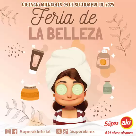 Catálogo Aki Gran Mayoreo en San Francisco de Campeche | Feria de la belleza | 2025-09-03T00:00:00.000Z - 2025-09-03T00:00:00.000Z