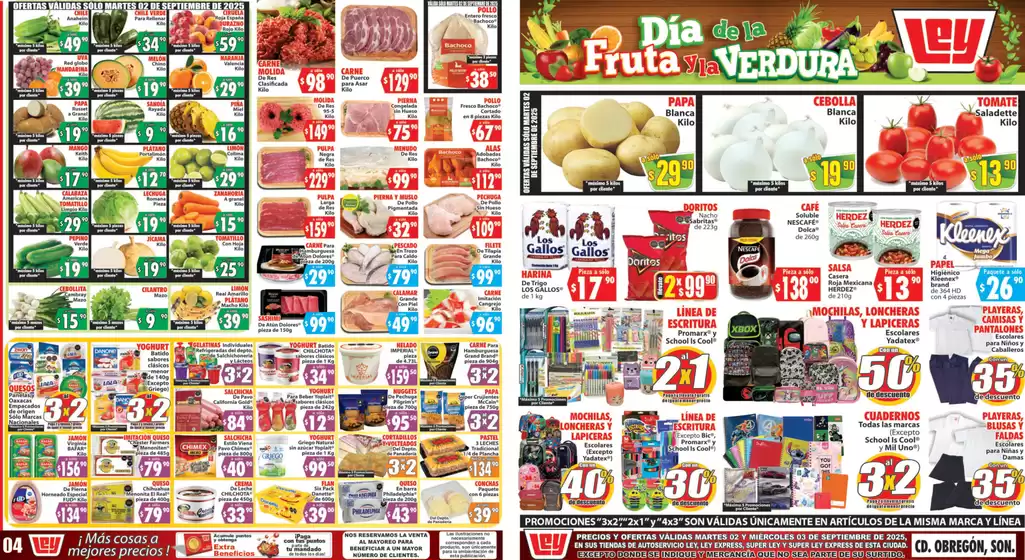 Catálogo Casa Ley en Cócorit | Descuentos y promociones | 2025-09-03T00:00:00.000Z - 2025-09-03T00:00:00.000Z