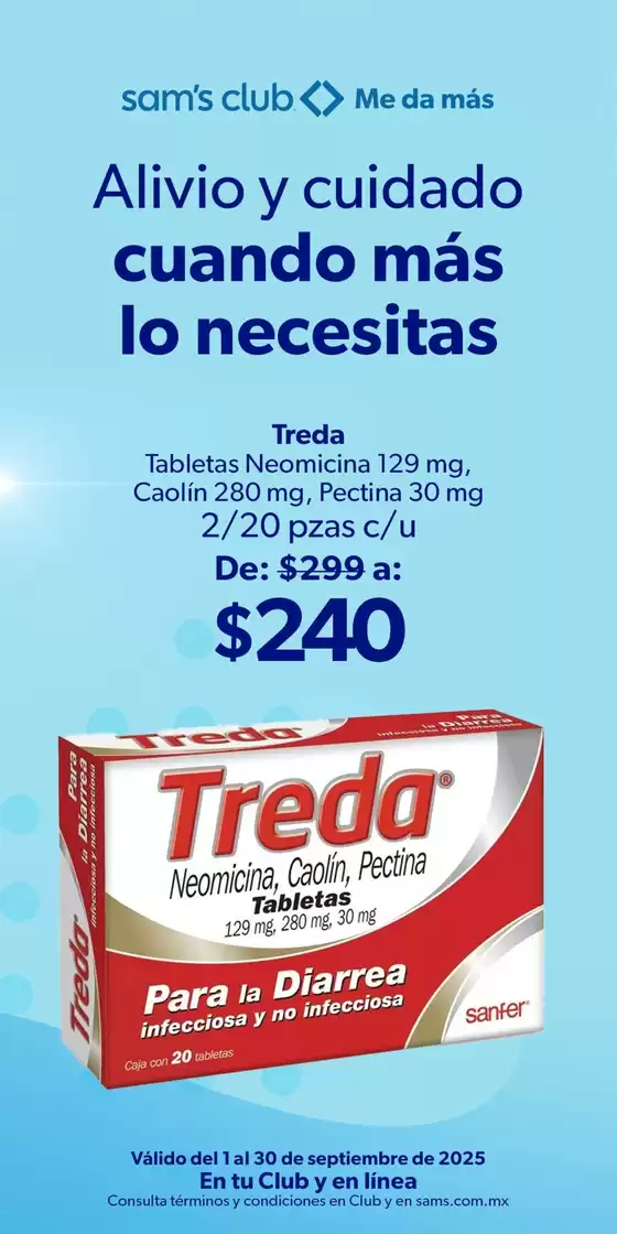 Catálogo Sam's Club en La Paz | Nuestras mejores gangas | 2025-09-04T00:00:00.000Z - 2025-09-30T00:00:00.000Z