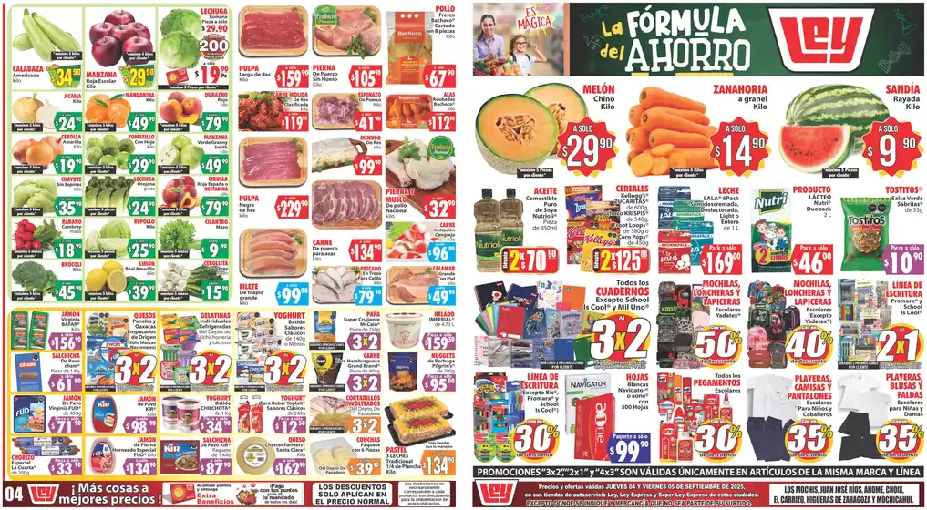 Catálogo Casa Ley en Heróica Caborca | Ofertas principales para ahorradores | 2025-09-04T00:00:00.000Z - 2025-09-05T00:00:00.000Z