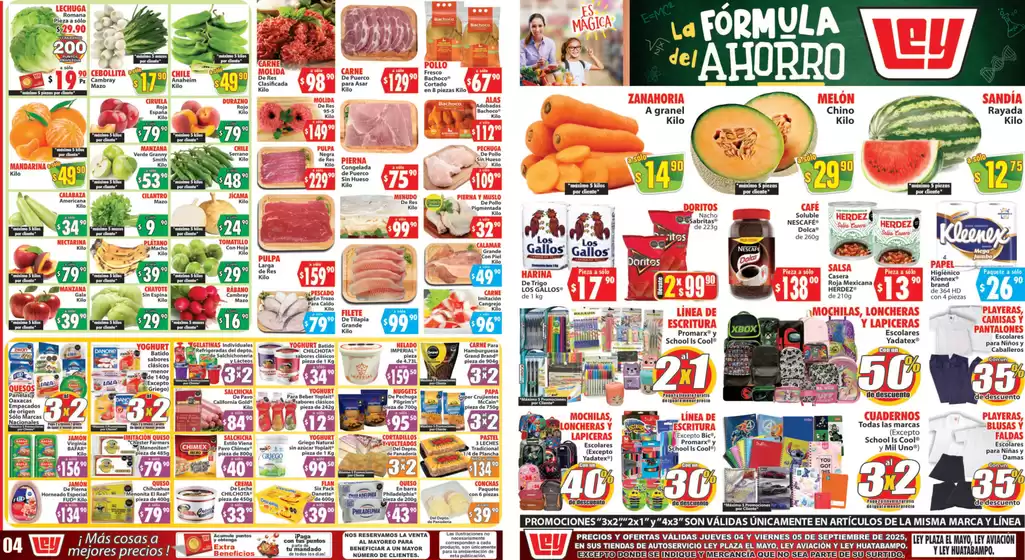 Catálogo Casa Ley en Heróica Caborca | Ofertas especiales atractivas para todos | 2025-09-04T00:00:00.000Z - 2025-09-05T00:00:00.000Z