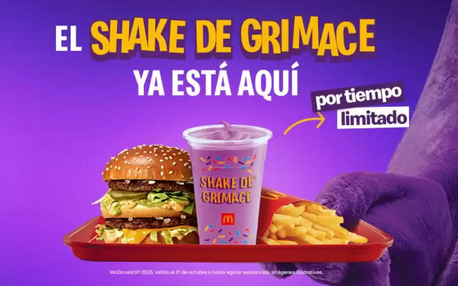 Catálogo McDonald's en Coatzacoalcos | Promo | 2025-09-04T00:00:00.000Z - 2025-10-31T00:00:00.000Z