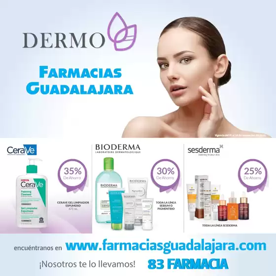 Catálogo Farmacias Guadalajara en Heroica Nogales | dermo septiembre 01 1 | 2025-09-05T00:00:00.000Z - 2025-09-30T00:00:00.000Z