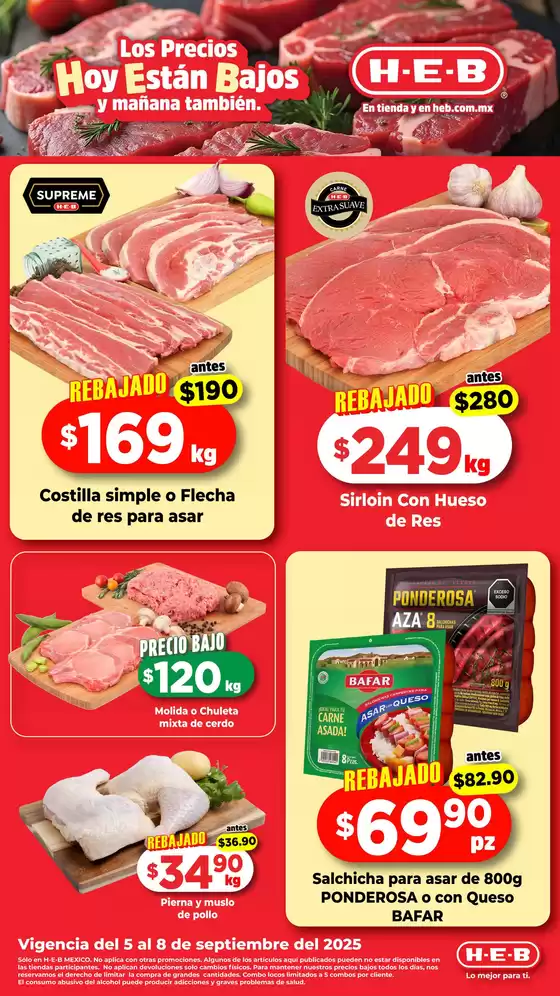 Catálogo HEB en Monterrey | Nuevas ofertas para descubrir | 2025-09-05T00:00:00.000Z - 2025-09-08T00:00:00.000Z