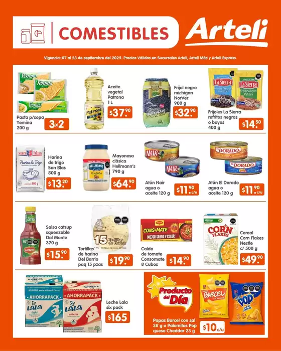Catálogo Arteli | Ofertas principales para todos los clientes | 2025-09-08T00:00:00.000Z - 2025-09-23T00:00:00.000Z