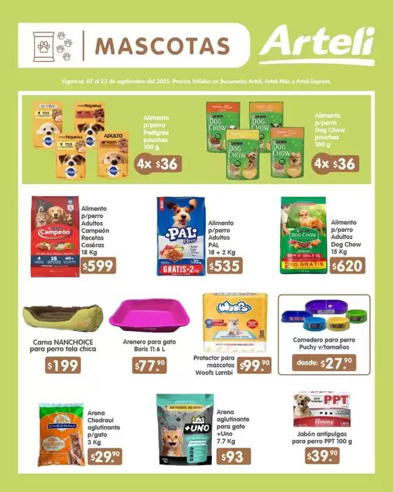 Catálogo Arteli | Ofertas principales para ahorradores | 2025-09-08T00:00:00.000Z - 2025-09-23T00:00:00.000Z