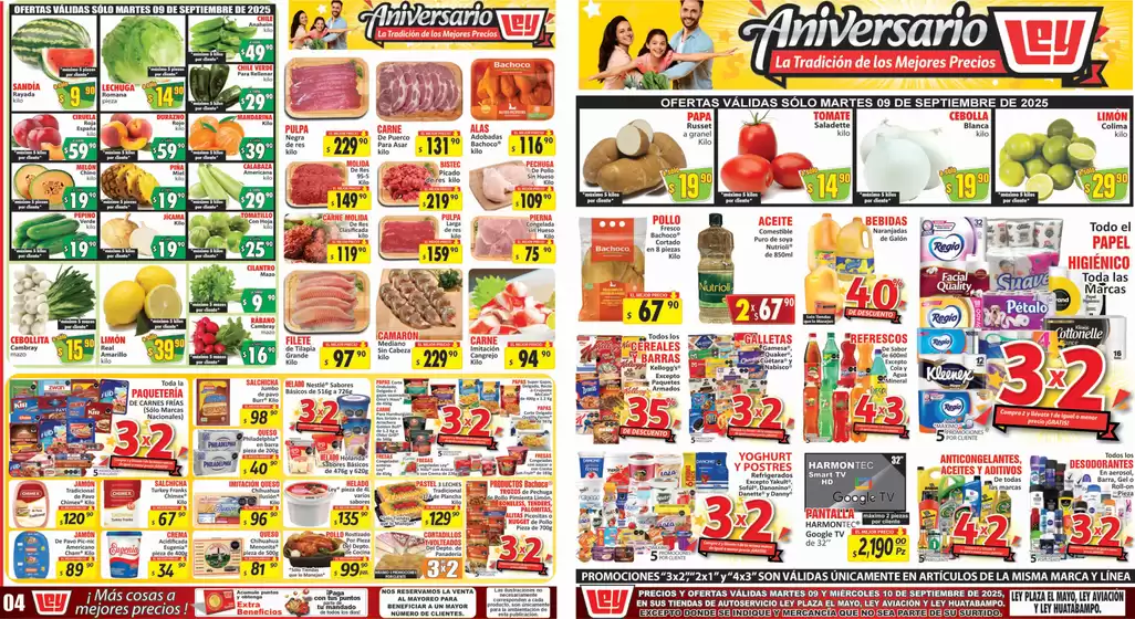Catálogo Casa Ley en Heróica Guaymas | Ofertas exclusivas para nuestros clientes | 2025-09-09T00:00:00.000Z - 2025-09-10T00:00:00.000Z