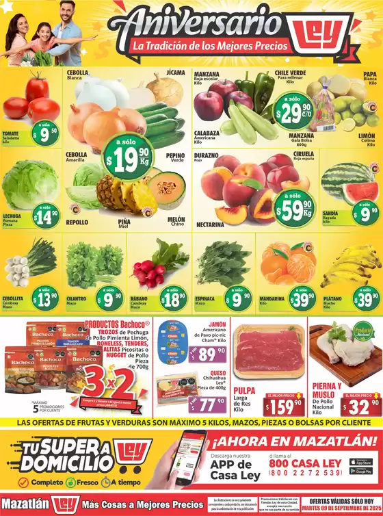 Catálogo Casa Ley en Heróica Guaymas | Gran variedad de ofertas | 2025-09-09T00:00:00.000Z - 2025-09-09T00:00:00.000Z