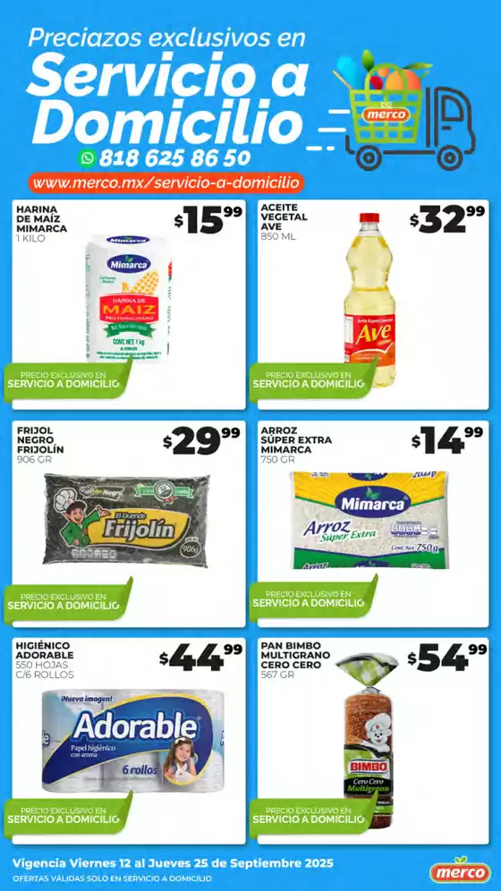 Catálogo Merco | Servicio a domicilio del 12 al 25 Septiembre | 2025-09-12T00:00:00.000Z - 2025-09-25T00:00:00.000Z