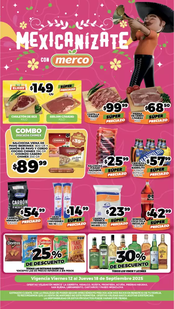 Catálogo Merco | Folleto semanal del 12 al 18 Septiembre MVA | 2025-09-12T00:00:00.000Z - 2025-09-18T00:00:00.000Z