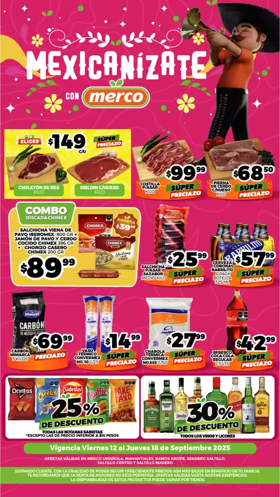 Catálogo Merco en Guadalajara | Folleto semanal del 12 al 18 Septiembre SALT | 2025-09-12T00:00:00.000Z - 2025-09-18T00:00:00.000Z