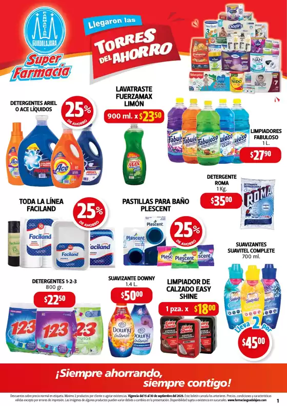 Catálogo Farmacias Guadalajara en Cabo San Lucas | boletin sep 15 1 | 2025-09-15T00:00:00.000Z - 2025-09-30T00:00:00.000Z
