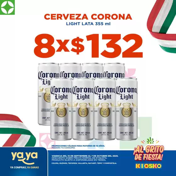 Catálogo Kiosko | Cerveza | 2025-09-15T00:00:00.000Z - 2025-10-07T00:00:00.000Z
