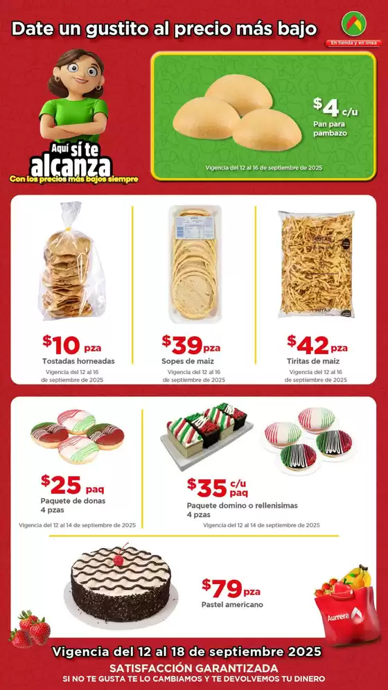 Catálogo Bodega Aurrera en Comalcalco | Promociones actuales | 2025-09-15T00:00:00.000Z - 2025-09-18T00:00:00.000Z