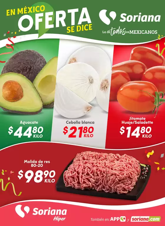 Catálogo Soriana Híper en Heróica Matamoros | Ofertas principales para todos los clientes | 2025-09-15T00:00:00.000Z - 2025-09-15T00:00:00.000Z
