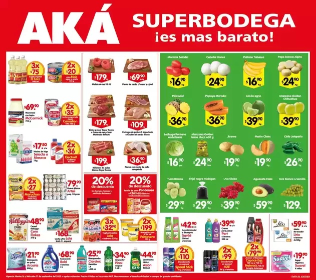 Ofertas AKÁ Superbodega