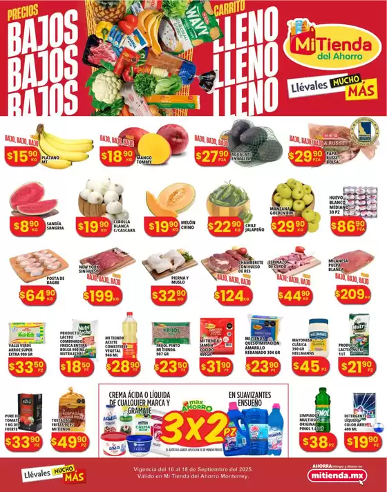 Grandes descuentos en productos seleccionados