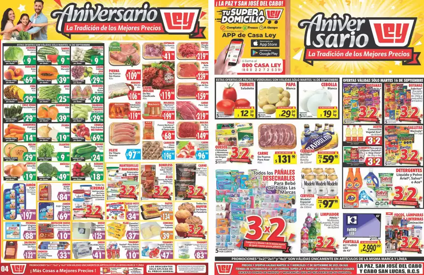 Catálogo Casa Ley en La Paz | Ofertas Autoservicio Casa Ley | 2025-09-16T00:00:00.000Z - 2025-09-17T00:00:00.000Z