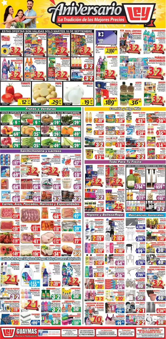 Catálogo Casa Ley en Empalme (Sonora) | Gangas y ofertas actuales | 2025-09-16T00:00:00.000Z - 2025-09-16T00:00:00.000Z