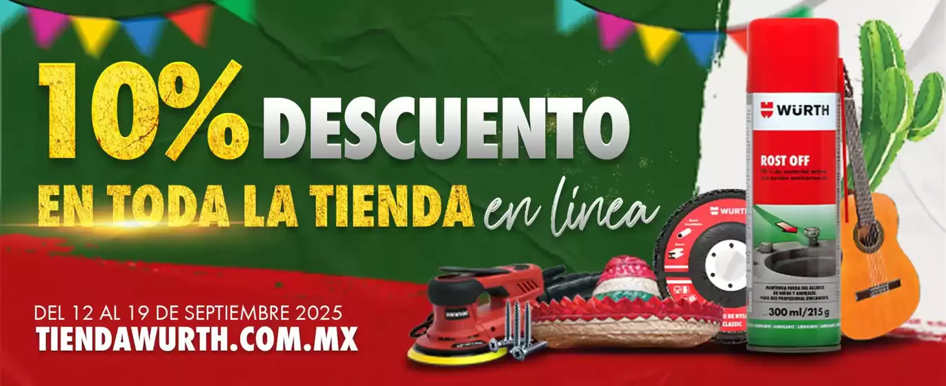Catálogo Würth en Tepeji del Río de Ocampo | Promos | 2025-09-17T00:00:00.000Z - 2025-09-19T00:00:00.000Z