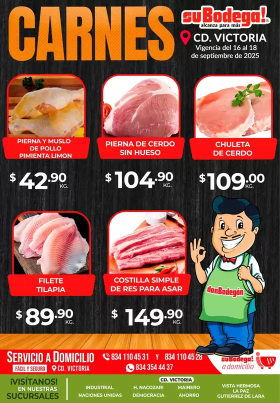 Catálogo SuBodega en Chetumal | Descubre ofertas atractivas | 2025-09-17T00:00:00.000Z - 2025-09-18T00:00:00.000Z