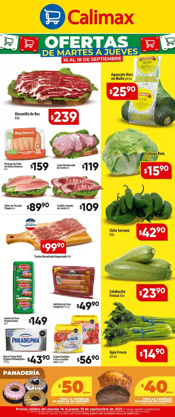 Calimax Ofertas Martes-Jueves