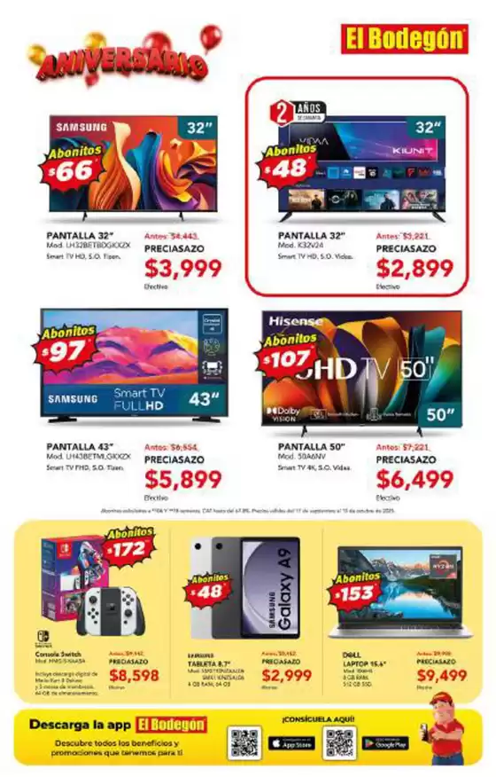Ofertas especiales para ti
