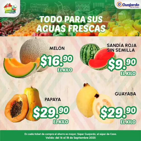 Catálogo Guajardo en Ciudad López Mateos | Ahorra ahora con nuestras ofertas | 2025-09-17T00:00:00.000Z - 2025-09-18T00:00:00.000Z