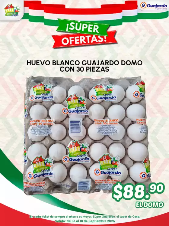 Catálogo Guajardo en La Paz | Gangas exclusivas | 2025-09-17T00:00:00.000Z - 2025-09-18T00:00:00.000Z