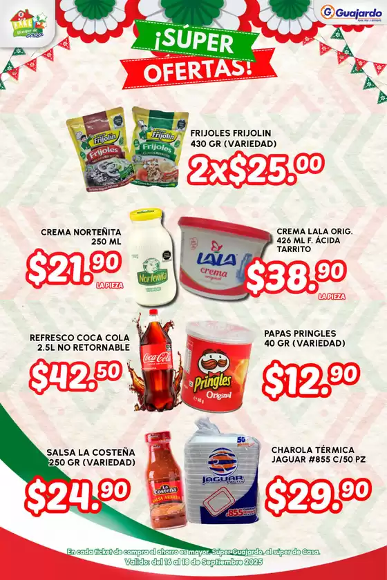 Catálogo Guajardo en Ciudad López Mateos | Ofertas especiales para ti | 2025-09-17T00:00:00.000Z - 2025-09-18T00:00:00.000Z