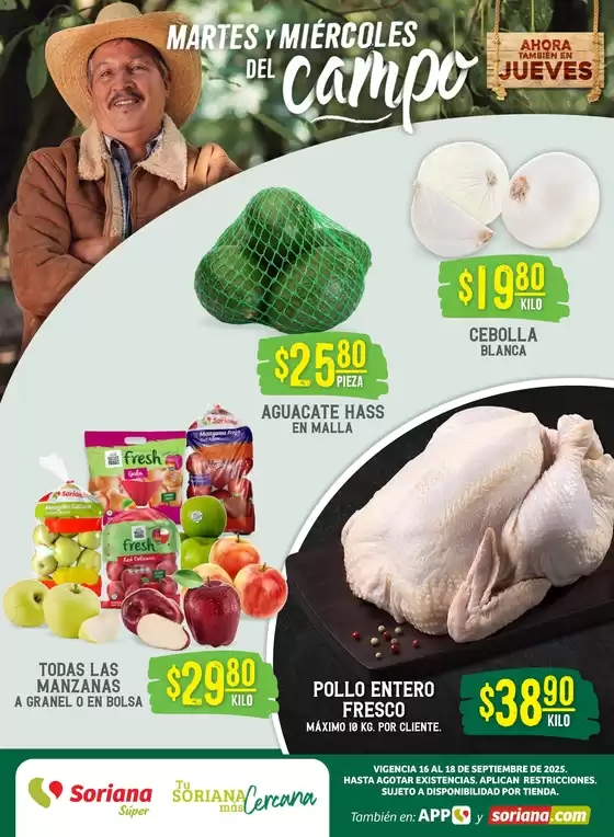 Catálogo Soriana Súper | Ofertas especiales para ti | 2025-09-17T00:00:00.000Z - 2025-09-18T00:00:00.000Z