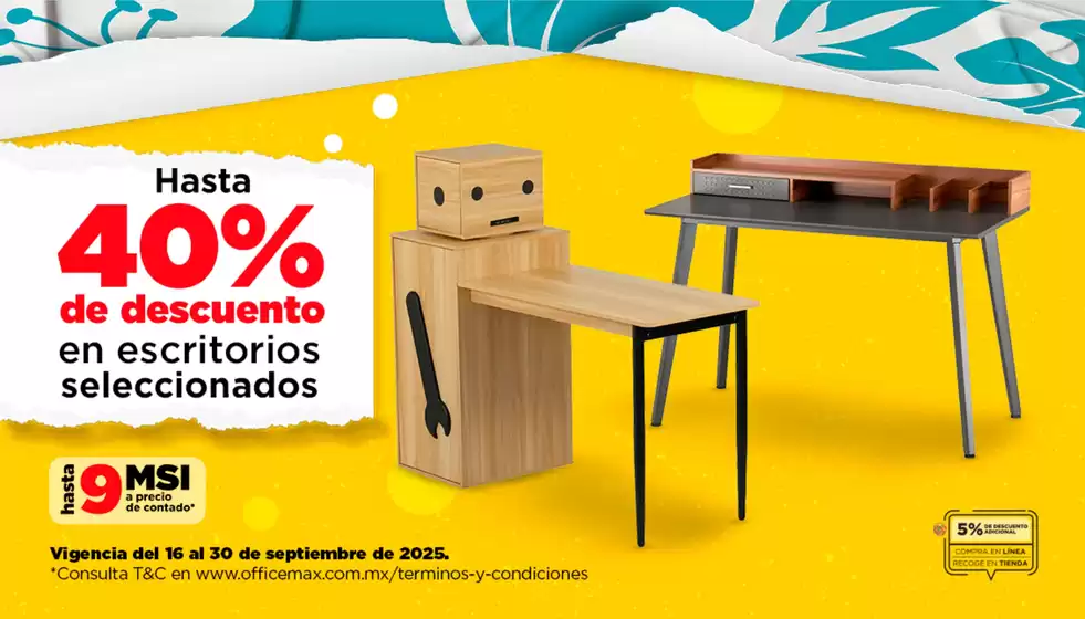 Catálogo OfficeMax | Ofertas especiales atractivas para todos | 2025-09-18T00:00:00.000Z - 2025-09-30T00:00:00.000Z