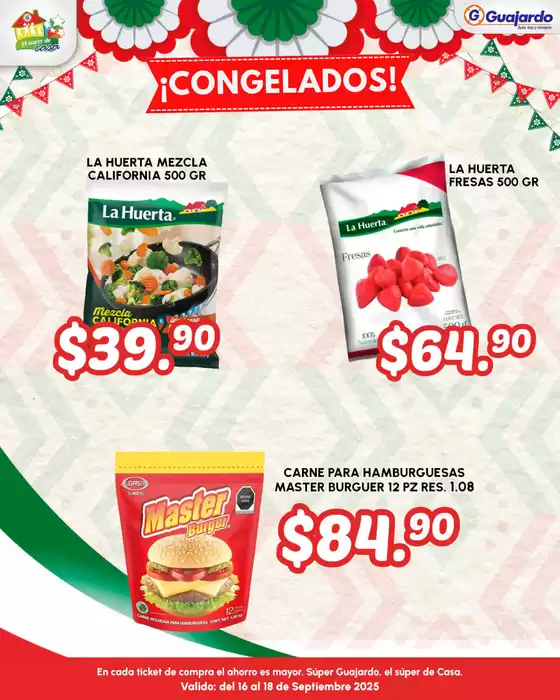 Catálogo Guajardo en Los Reyes Acaquilpan | Nuestras mejores gangas | 2025-09-18T00:00:00.000Z - 2025-09-18T00:00:00.000Z