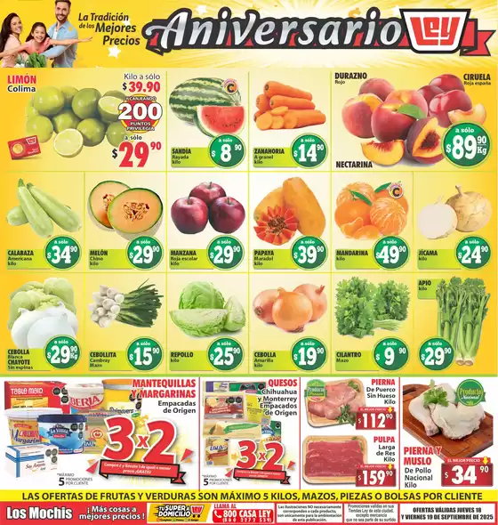 Catálogo Casa Ley en Victoria de Durango | Grandes descuentos en productos seleccionados | 2025-09-18T00:00:00.000Z - 2025-09-19T00:00:00.000Z
