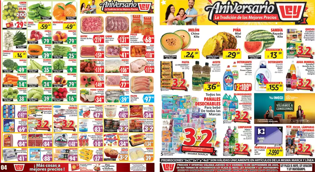 Catálogo Casa Ley en Victoria de Durango | Gangas y ofertas actuales | 2025-09-18T00:00:00.000Z - 2025-09-19T00:00:00.000Z