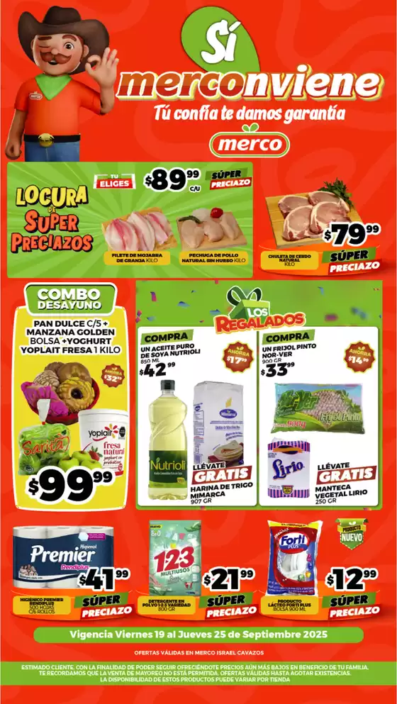 Catálogo Merco en Ciudad de Armería | Folleto semanal del 19 al 25 Septiembre Israel Cavazos | 2025-09-19T00:00:00.000Z - 2025-09-25T00:00:00.000Z