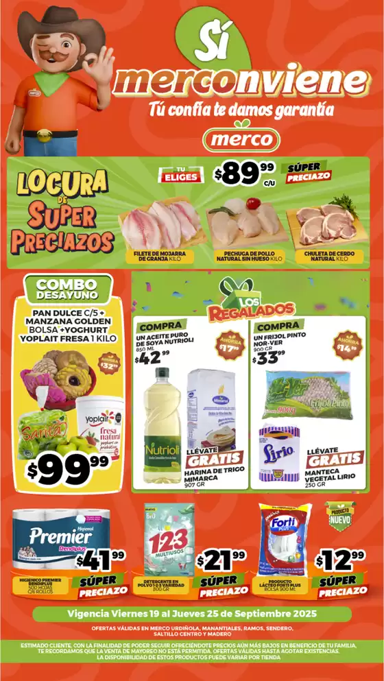 Catálogo Merco en Ciudad de Armería | Folleto semanal del 19 al 25 Septiembre SALT | 2025-09-19T00:00:00.000Z - 2025-09-25T00:00:00.000Z