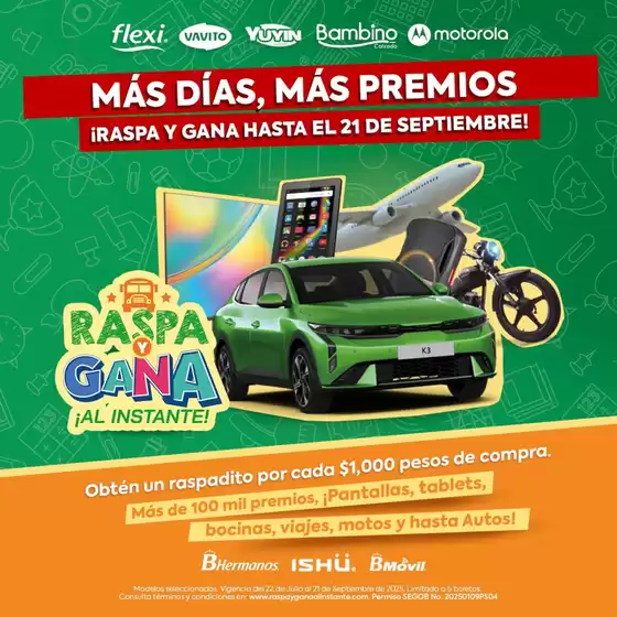Catálogo B Hermanos en Amatlán de los Reyes | Nuevas ofertas para descubrir | 2025-09-19T00:00:00.000Z - 2025-09-21T00:00:00.000Z