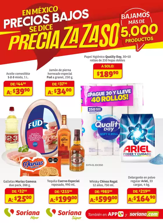 Catálogo Soriana Híper en Tepic | Nuestras mejores ofertas para ti | 2025-09-19T00:00:00.000Z - 2025-09-24T00:00:00.000Z