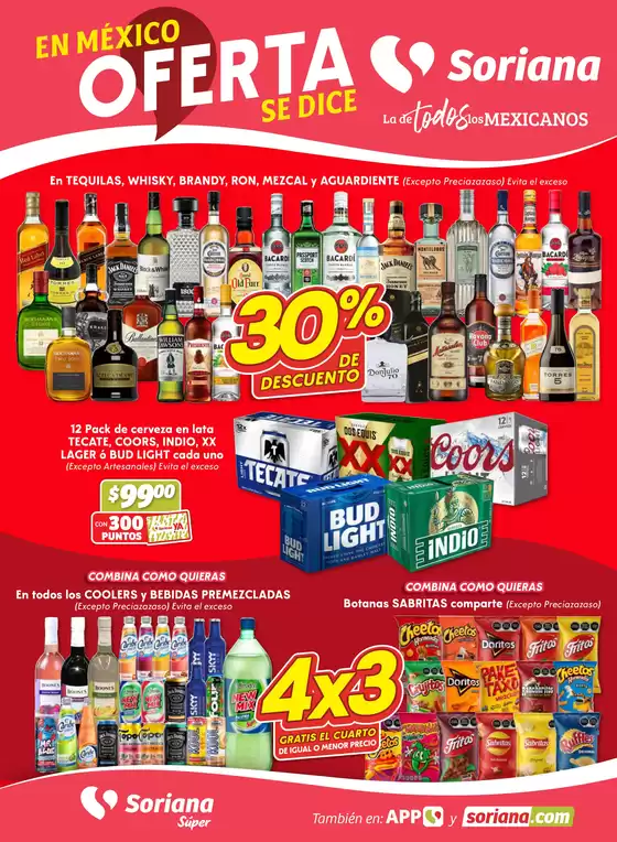 Catálogo Soriana Súper en El Sauzal de Rodríguez | Fin de Semana Súper: BCS, Son y Sin | 2025-09-19T00:00:00.000Z - 2025-09-22T00:00:00.000Z
