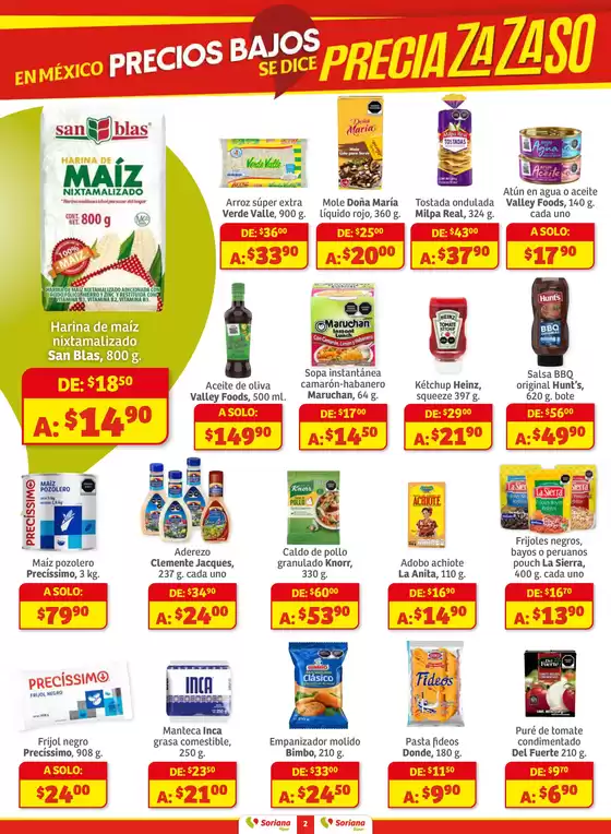 Preciazazaso Súper: Camp, Chia, Oax, Q. Roo, Tab, Yuc