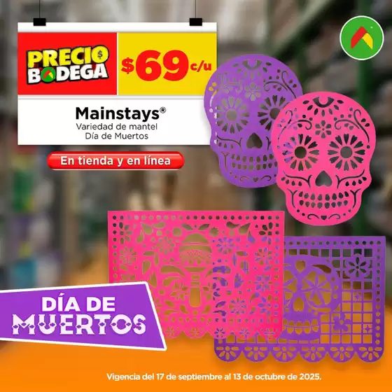 Catálogo Bodega Aurrera en Francisco I. Madero (Chávez) | Ofertas principales para todos los cazadores de gangas | 2025-09-22T00:00:00.000Z - 2025-10-13T00:00:00.000Z