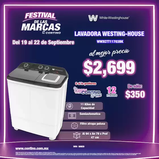 Catálogo Contino en San Pedro (COAH) | Ofertas especiales para ti | 2025-09-22T00:00:00.000Z - 2025-09-22T00:00:00.000Z