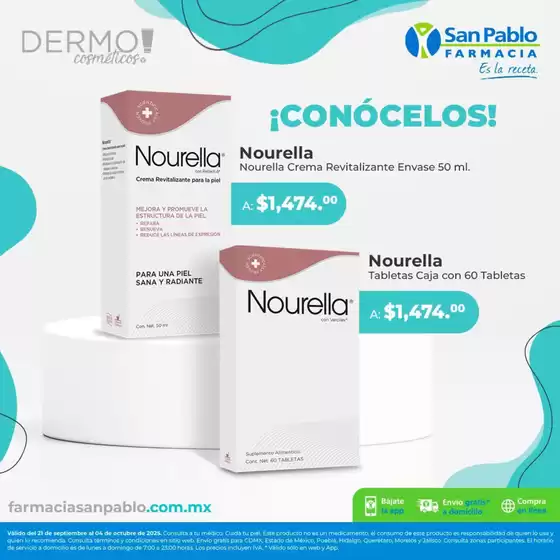 Catálogo Farmacia San Pablo en Akil | Ofertas Farmacias San Pablo | 2025-09-22T00:00:00.000Z - 2025-10-04T00:00:00.000Z