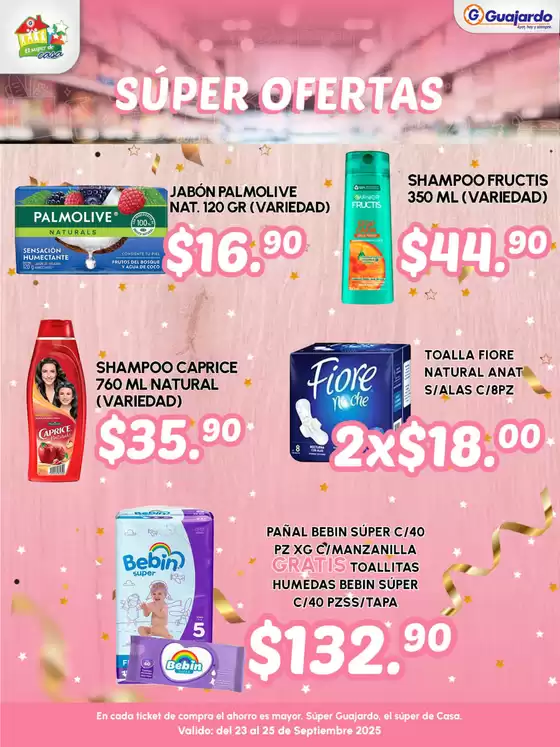 Catálogo Guajardo en Cárdenas (SLP) | Ofertas Guajardo | 2025-09-23T00:00:00.000Z - 2025-09-25T00:00:00.000Z