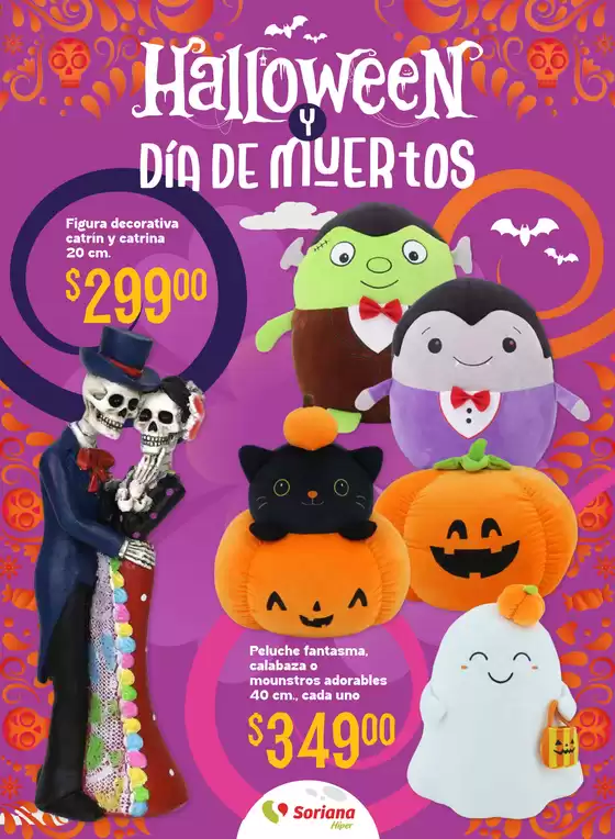 Catálogo Soriana Híper en Morelia | Halloween y Día de Muertos Híper Nacional | 2025-09-25T00:00:00.000Z - 2025-10-08T00:00:00.000Z
