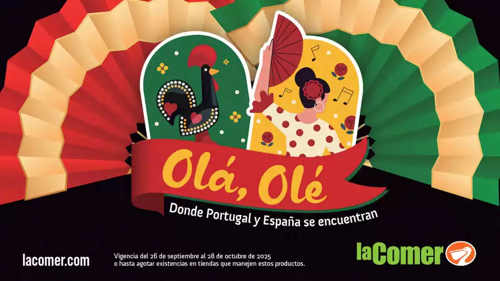 Catálogo La Comer en Naolinco de Victoria | Olá, Olé Donde Portugal y España se encuentran | 2025-09-26T00:00:00.000Z - 2025-10-28T00:00:00.000Z