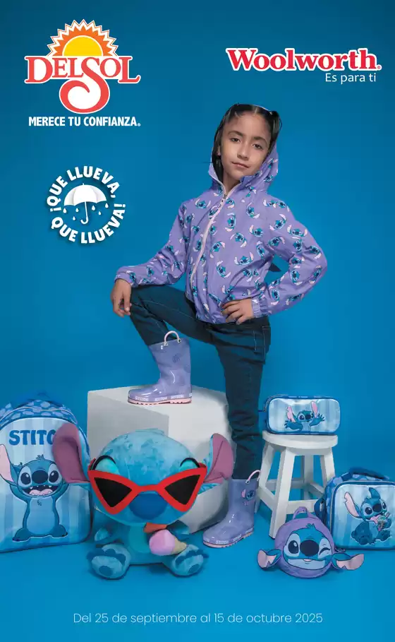 Catálogo Del Sol en Mazamitla | Tus Personajes Favoritos de Disney en Tiendas Del Sol y Woolworth | 2025-09-25T00:00:00.000Z - 2025-10-15T00:00:00.000Z