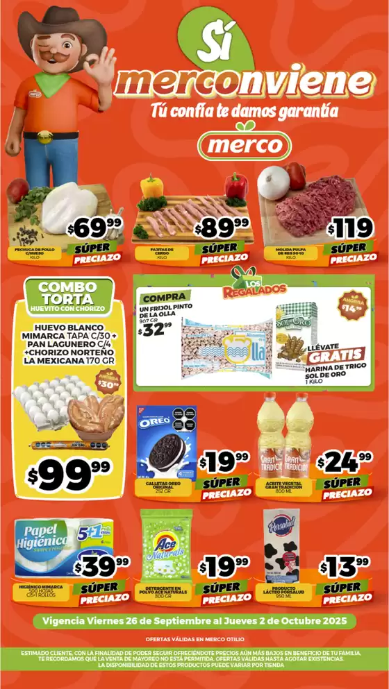 Folleto semanal del 26 Septiembre al 2 Octubre OTILIO